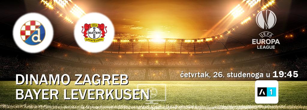 Izravni prijenos utakmice Dinamo Zagreb i Bayer Leverkusen pratite uživo na <b>Arena Sport 1</b> (četvrtak, 26. studenoga u 19:45). Izravni prijenos utakmice Dinamo Zagreb i Bayer Leverkusen pratite uživo na <b>Arena Sport 1</b> (četvrtak, 26. studenoga u 19:45).