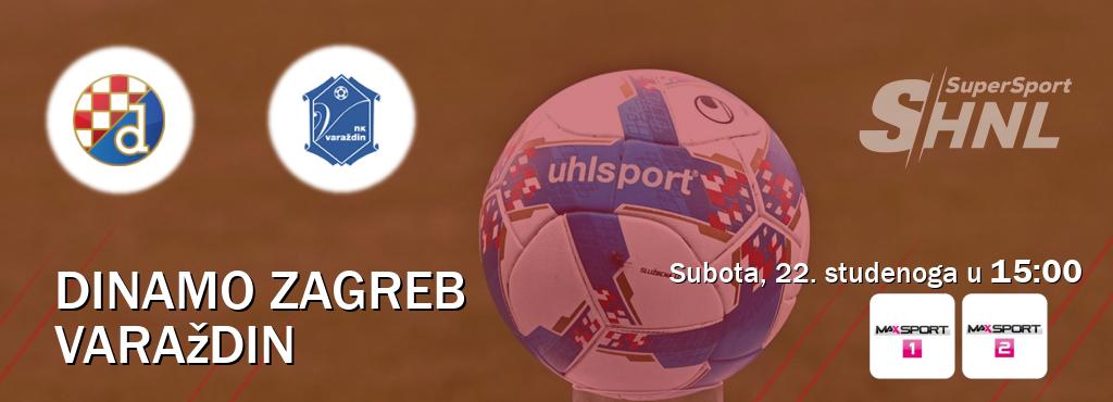 Izravni prijenos utakmice Dinamo Zagreb i Varaždin pratite uživo na MAXSport1 i MAXSport2 (subota, 22. studenoga u  15:00).