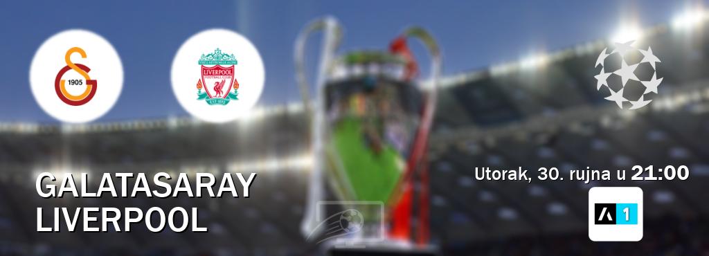 Izravni prijenos utakmice Galatasaray i Liverpool pratite uživo na <b>Arena Sport 1</b> (utorak, 30. rujna u  21:00).