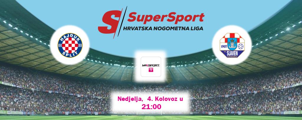 Izravni prijenos utakmice Hajduk Split i Belupo pratite uživo na <b>MAXSport1</b> (Nedjelja,  4. Kolovoz u  21:00).