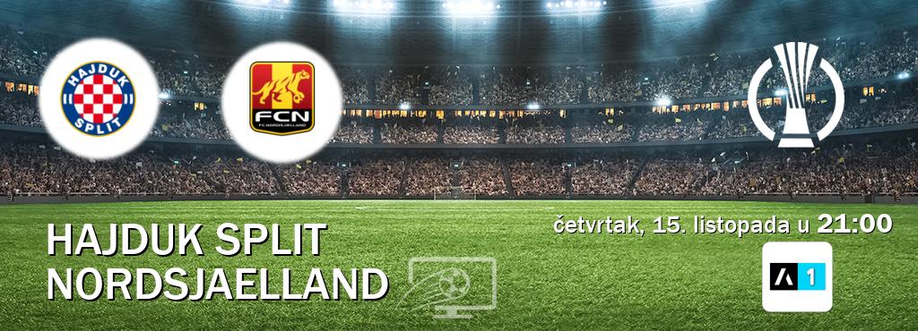 Izravni prijenos utakmice Hajduk Split i Nordsjaelland pratite uživo na <b>Arena Sport 1</b> (četvrtak, 15. listopada u  21:00).