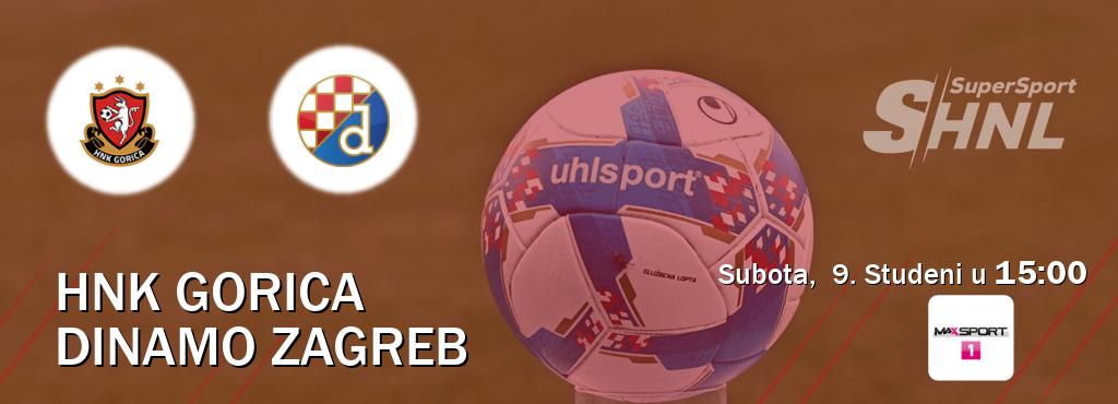 Izravni prijenos utakmice HNK Gorica i Dinamo Zagreb pratite uživo na MAXSport1 (Subota,  9. Studeni u  15:00).