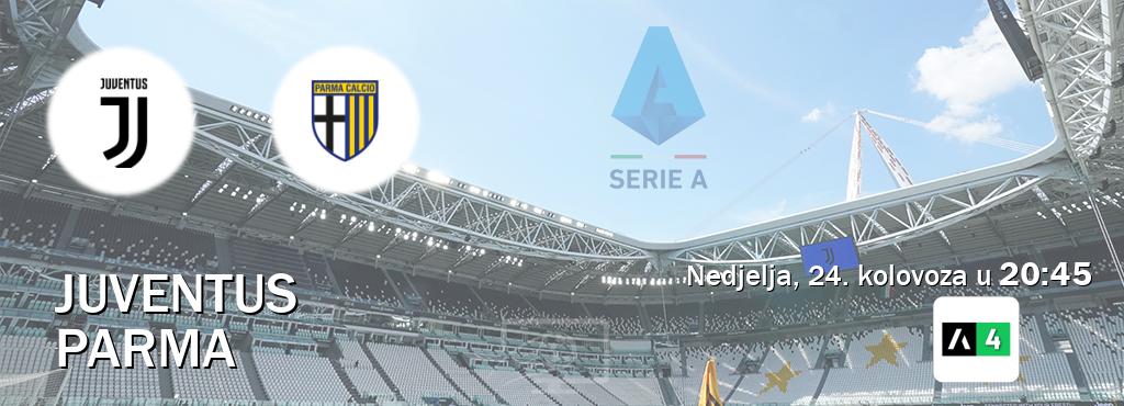 Izravni prijenos utakmice Juventus i Parma pratite uživo na <b>Arena Sport 4</b> (nedjelja, 24. kolovoza u  20:45).