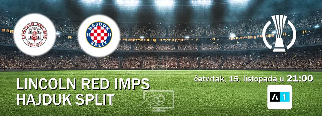Izravni prijenos utakmice Lincoln Red Imps i Hajduk Split pratite uživo na <b>Arena Sport 1</b> (četvrtak, 15. listopada u  21:00).