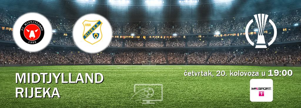 Izravni prijenos utakmice Midtjylland i Rijeka pratite uživo na <b>MAXSport1</b> (četvrtak, 20. kolovoza u  19:00).