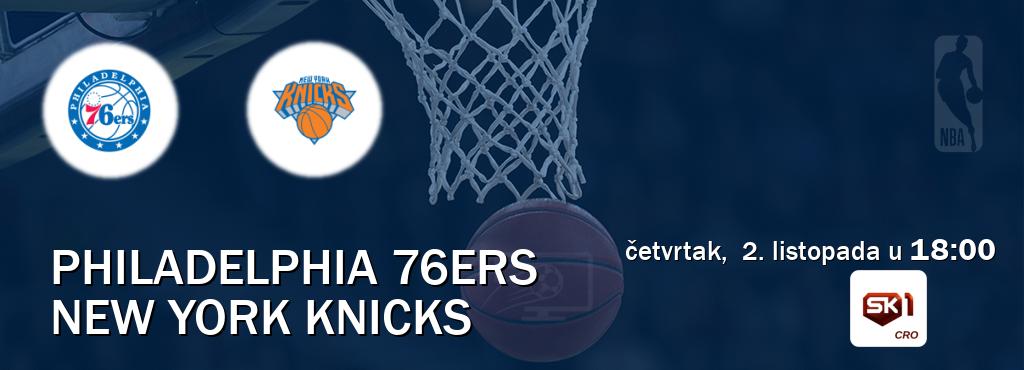 Izravni prijenos utakmice Philadelphia 76ers i New York Knicks pratite uživo na <b>Sportklub 1</b> (četvrtak,  2. listopada u  18:00).