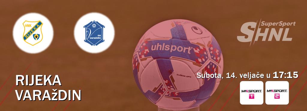 Izravni prijenos utakmice Rijeka i Varaždin pratite uživo na MAXSport1 i MAXSport2 (subota, 14. veljače u 17:15). Izravni prijenos utakmice Rijeka i Varaždin pratite uživo na MAXSport1 i MAXSport2 (subota, 14. veljače u 17:15).