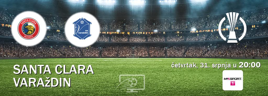 Izravni prijenos utakmice Santa Clara i Varaždin pratite uživo na MAXSport1 (četvrtak, 31. srpnja u  20:00).