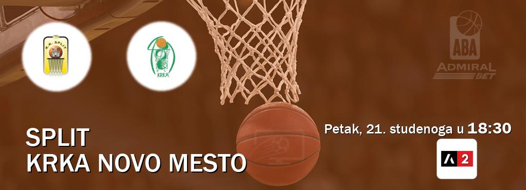 Izravni prijenos utakmice Split i Krka Novo Mesto pratite uživo na <b>Arena Sport 2</b> (petak, 21. studenoga u  18:30).