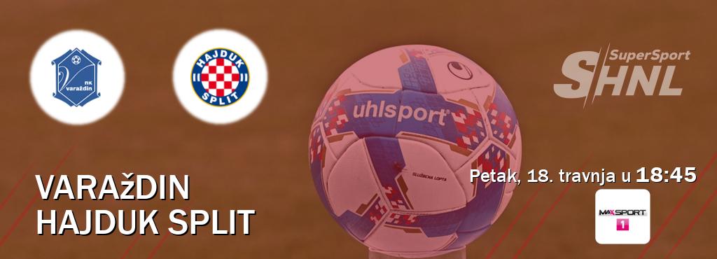 Izravni prijenos utakmice Varaždin i Hajduk Split pratite uživo na MAXSport1 (petak, 18. travnja u 18:45). Izravni prijenos utakmice Varaždin i Hajduk Split pratite uživo na MAXSport1 (petak, 18. travnja u 18:45).