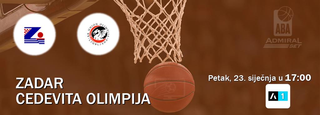 Izravni prijenos utakmice Zadar i Cedevita Olimpija pratite uživo na Arena Sport 1 (petak, 23. siječnja u  17:00).